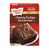 Duncan Hines Brownies Family Style Chewy Fudge Full-Size Picture